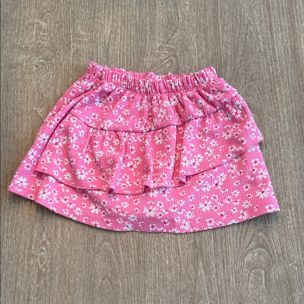 Zara Pink Floral Skirt